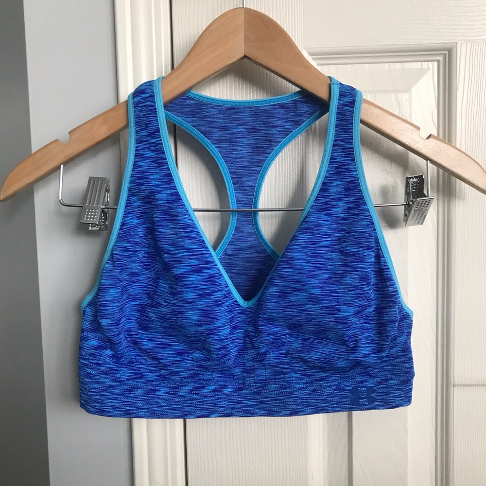 Blue Sports Bra